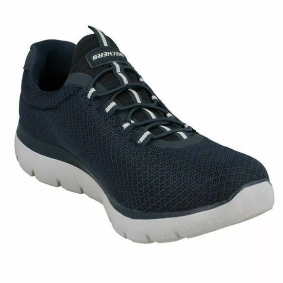 Skechers Mens Summit | Navy | Memory Foam | Slip On - Picture 8 of 13